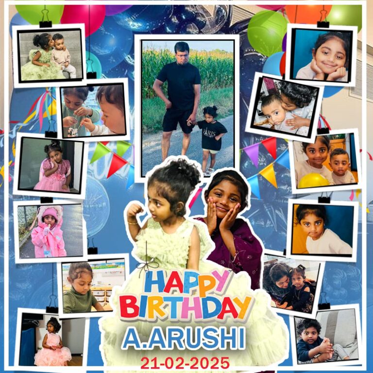 Happy Birthday ARUSHI
