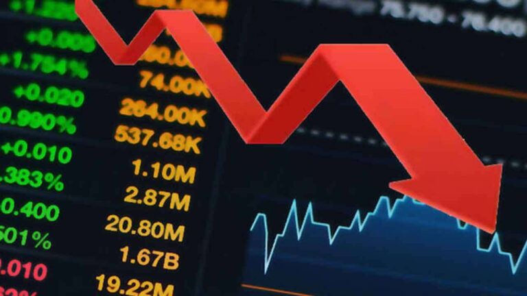 கொழும்பு பங்குச் சந்தையின் அனைத்துப் பங்கு விலைச் சுட்டெண் வீழ்ச்சி..!