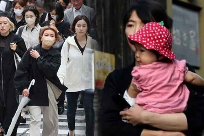 ஜப்பானில் பிறப்புகளை விட அதிகமாக பதிவாகும் இறப்புகள்