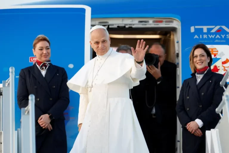 Pope Leo heads to Turkiye, Lebanon in first foreign trip as Catholic leader
