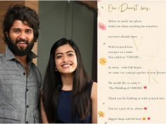 தங்கள் திருமணத்தை முதன் முறையாக உறுதி செய்த விஜய் தேவரகொண்டா – ராஷ்மிகா ஜோடி