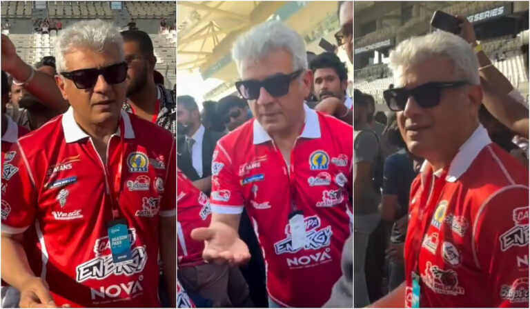 இது ஒன்றும் தியேட்டர் கிடையாது கார்ப்பந்தயத்தில் ரசிகர்களிடம் அஜித் கோபம்